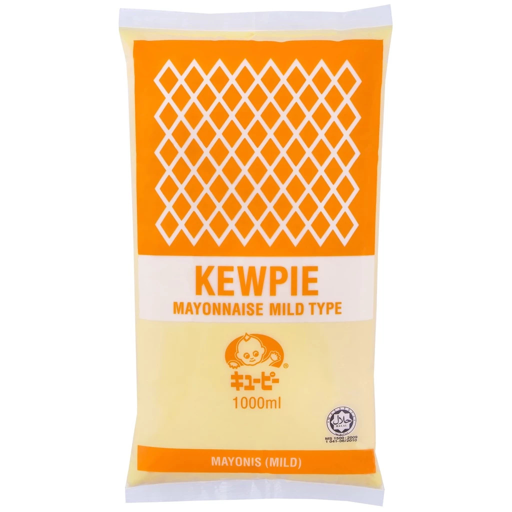 Kewpie Mild Type Mayonnaise 1000ml Halal Mayo