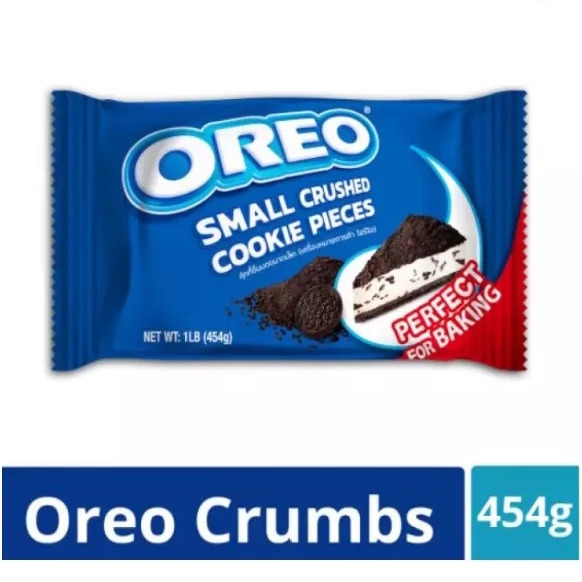 Oreo Crumbs Small Crushed Cookies Pieces (454g)